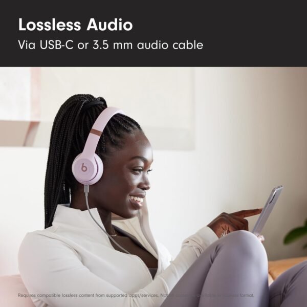Beats Solo 4 - Wireless Bluetooth On-Ear Headphones - Image 4