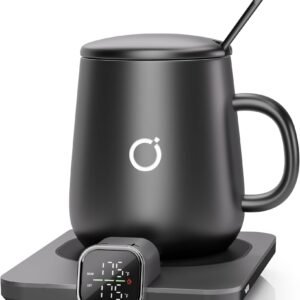 Smart Heated Coffee Mug Warmer Set