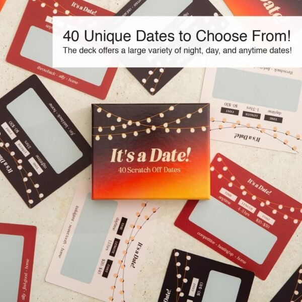 It's a Date! 40 Fun and Romantic Scratch Off Date Night Ideas for Him - Image 5