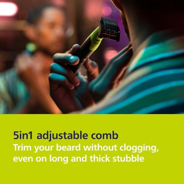Philips Norelco OneBlade 360 Hybrid Face, Electric Beard Trimmer - Image 4