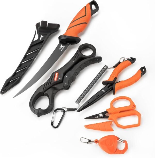 KastKing SteelStream 6pc Fishing Tool Kit - Image 2