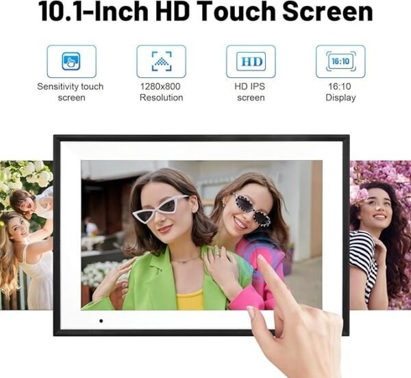 Digital Photo Frame 10.1 Inch WiFi Digital Picture Frame - Image 3