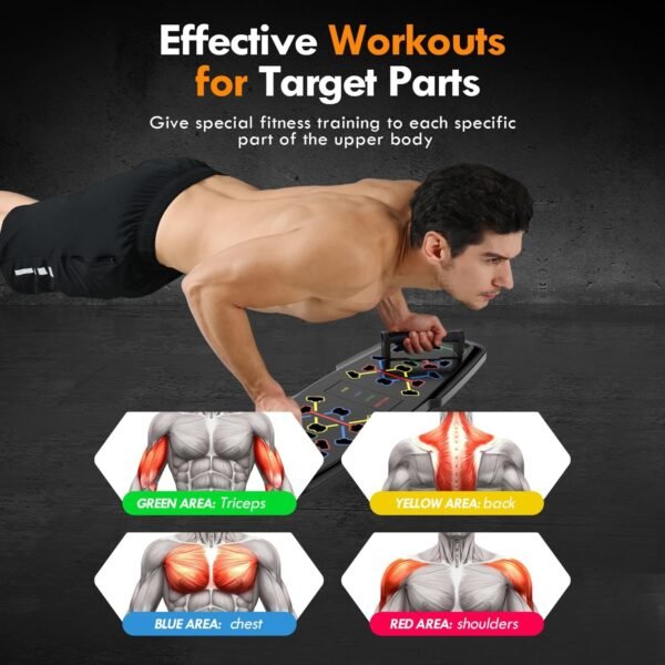 Push Up Board,Home Gym,Portable Exercise Equipment - Image 4
