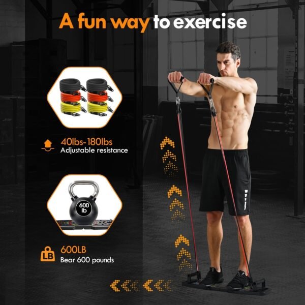 Push Up Board,Home Gym,Portable Exercise Equipment - Image 3
