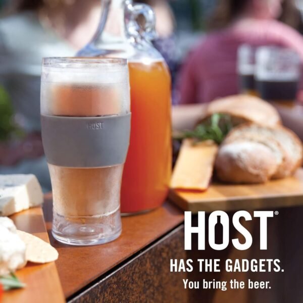 Host FREEZE Beer Glasses, 16oz, Freezable Pint Glasses - Image 5