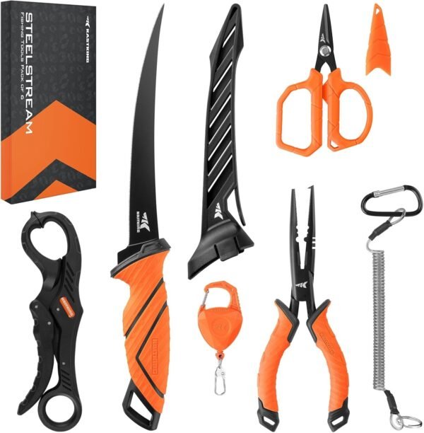 KastKing SteelStream 6pc Fishing Tool Kit