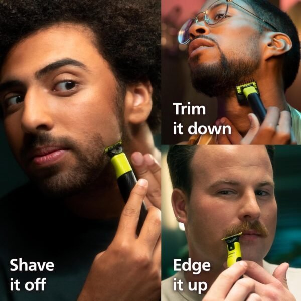 Philips Norelco OneBlade 360 Hybrid Face, Electric Beard Trimmer - Image 5