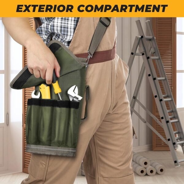 Tool Bag Roll Up, UUP Heavy Duty Rolled Empty Tool Storage Organization - Image 2