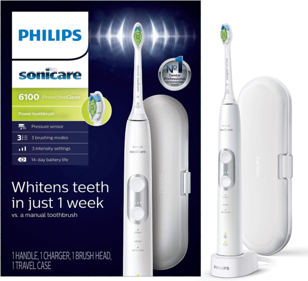 Philips Sonicare ProtectiveClean 5300 Rechargeable Electric Toothbrush - Image 2