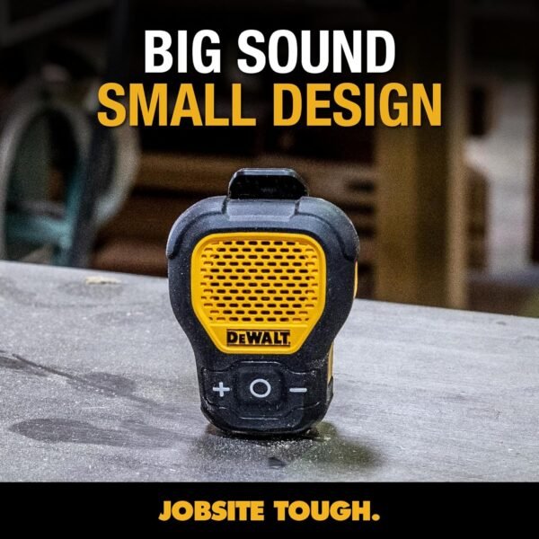 DEWALT Wearable Bluetooth Speaker (Updated Version) - Image 5